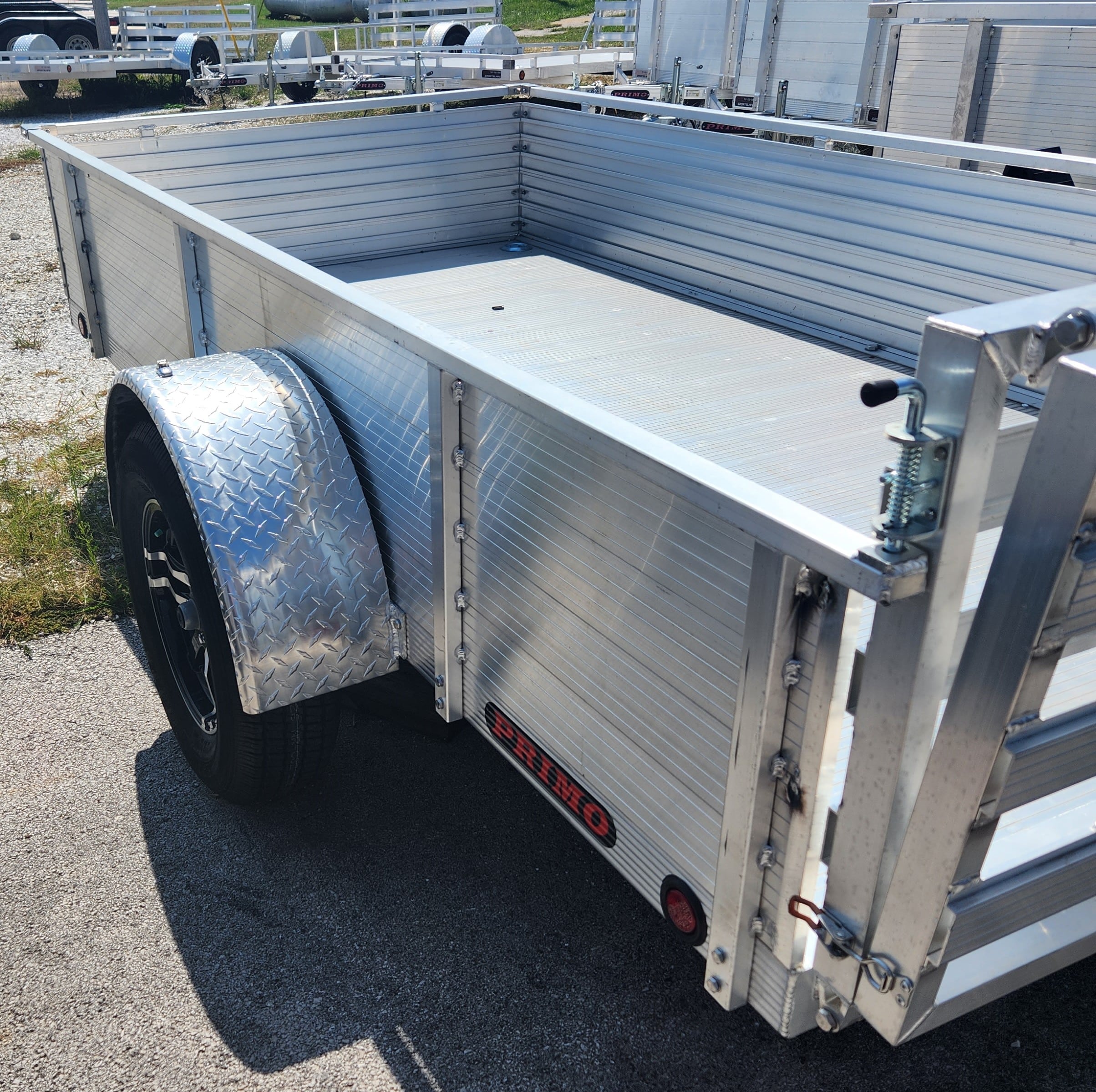 2023 PRIMO 5′ X 10′ ALUMINUM UTILITY W/ SOLID SIDES 2K GVW #00849 ...