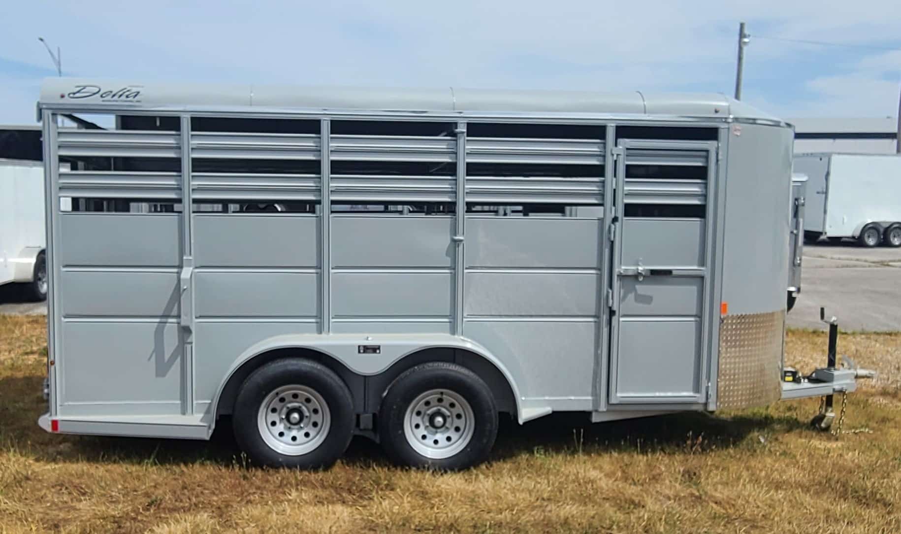 2022 DELTA 500 ES 6’x 16′ STOCK TRAILER 7K GVW 55454 7,799