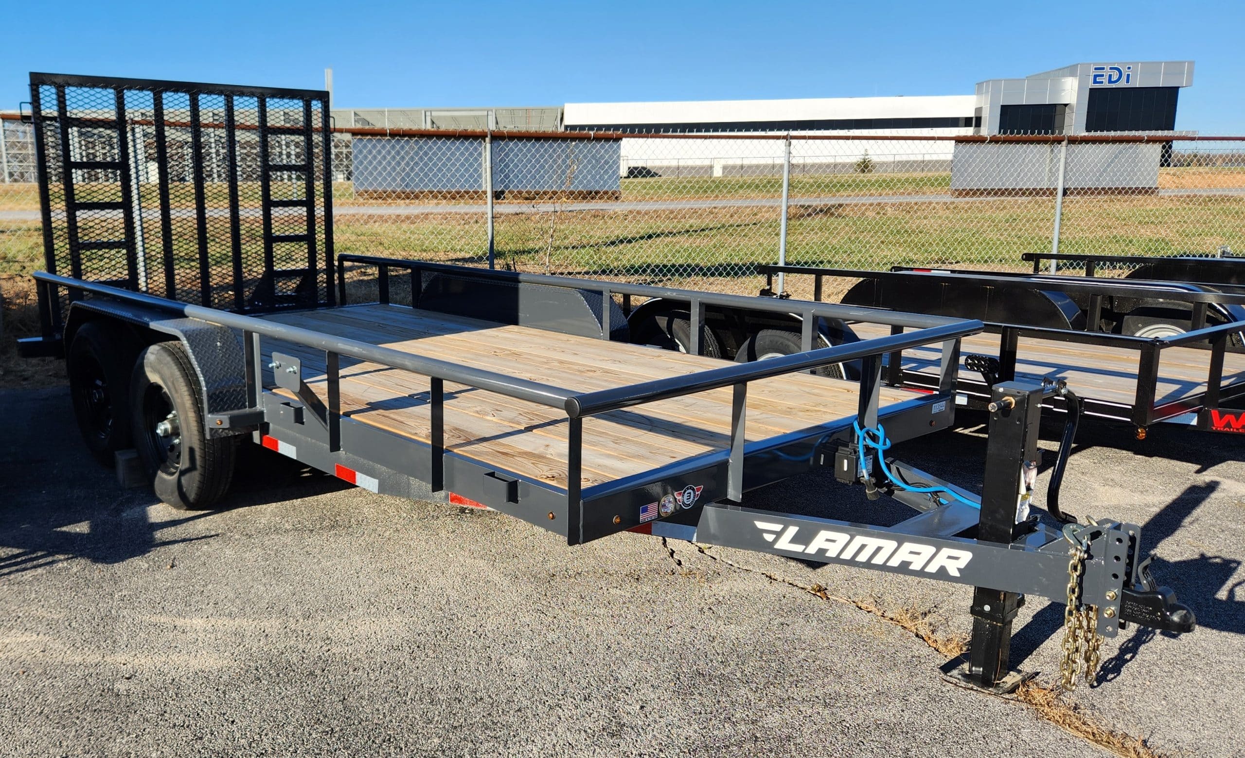 2022 LAMAR 83″ X 16′ HD UTILITY W/ HD 4' GATE 9.9K GVW #13544 $6,099 ...