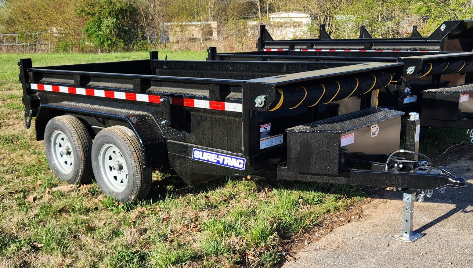 2023 SURE-TRAC TRAILERS 60″ X 10′ 7K GVW MINI DUMP # 97469 $7,599