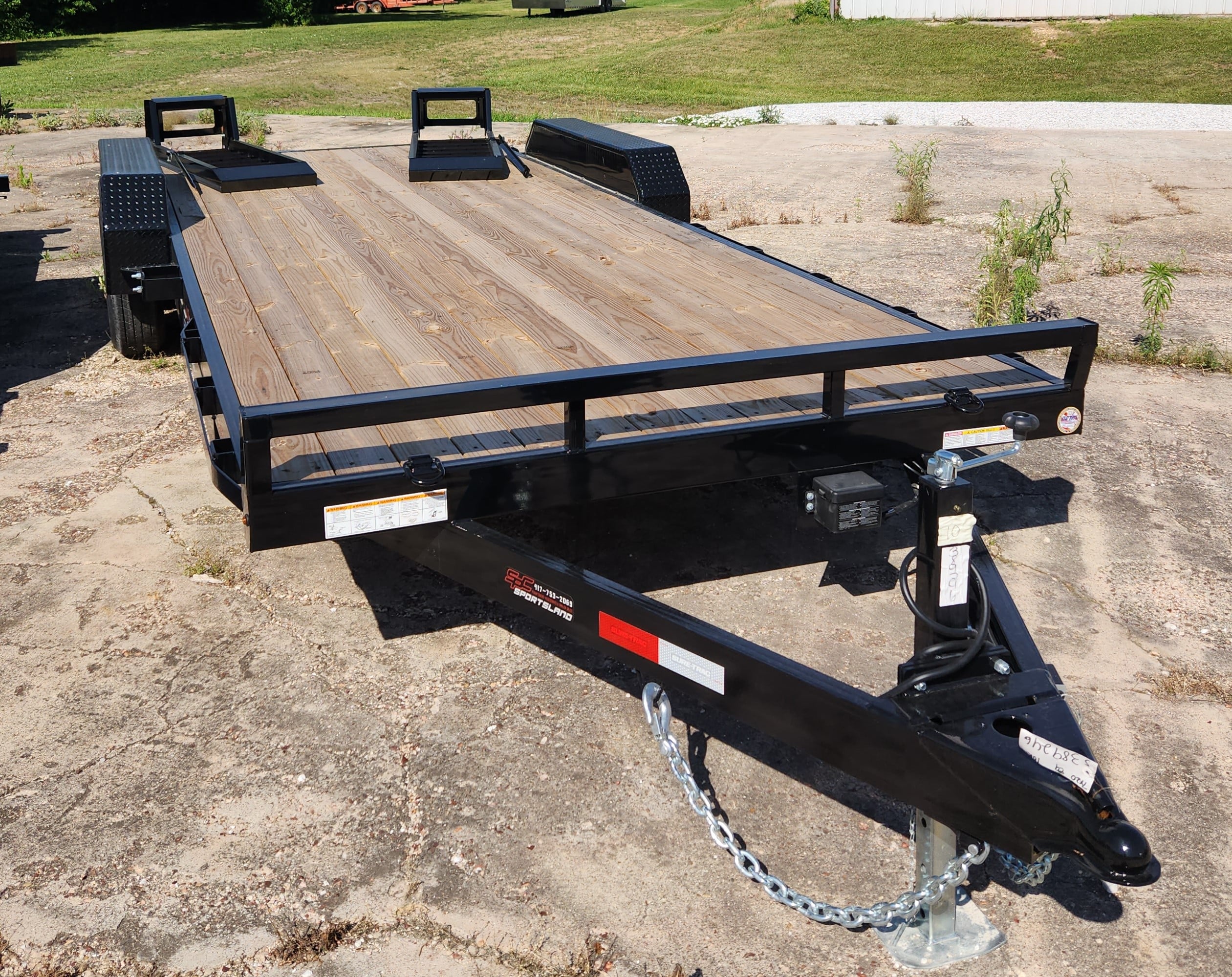 2023 SURETRAC TRAILERS 82″ X 20′ (18′ + 2′) CAR HAULER 9.9K GVW 89246