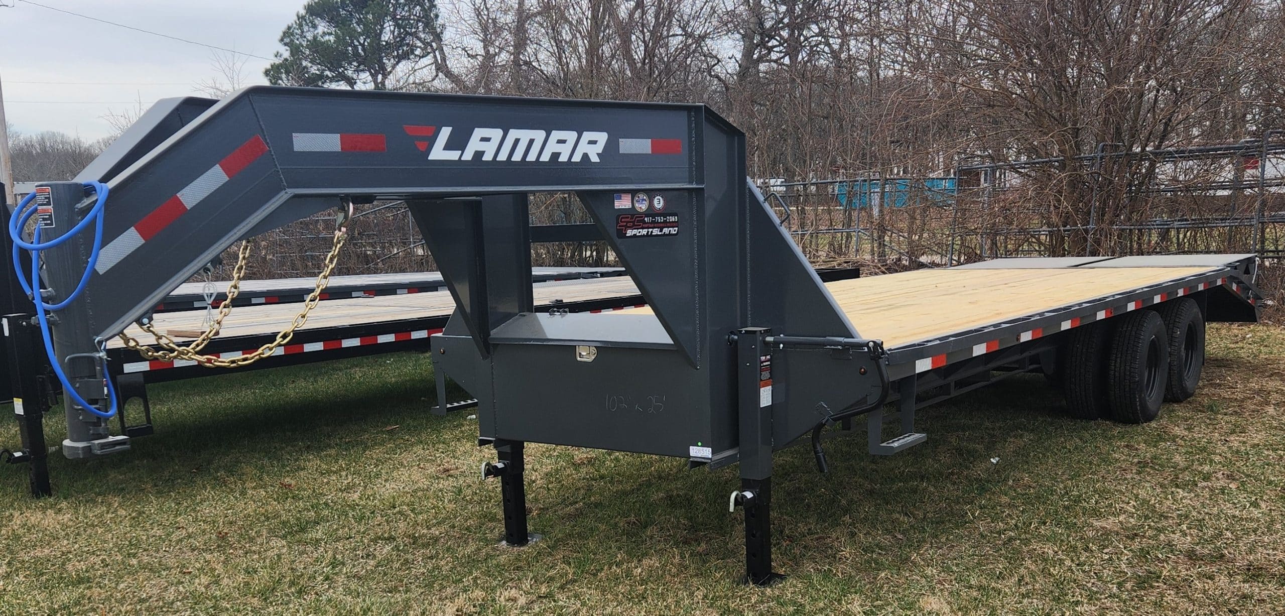SPECIAL PRICING ON ALL IN STOCK LAMAR TRAILERS! 2024 LAMAR 102" X 25